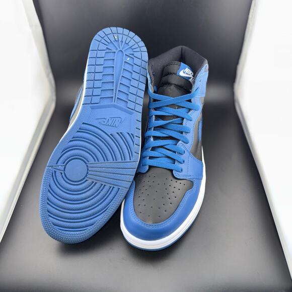 Jordan 1 Retro High OG Dark Marina Blue - Picture 5 of 5